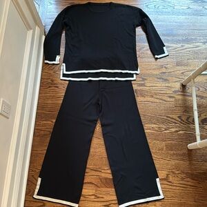 Amazon black sweater set